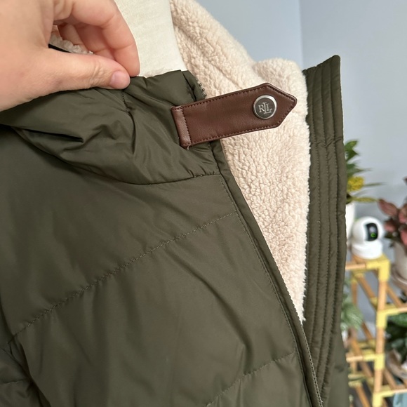 Lauren Ralph Lauren Green Puffy Jacket - Picture 3 of 7